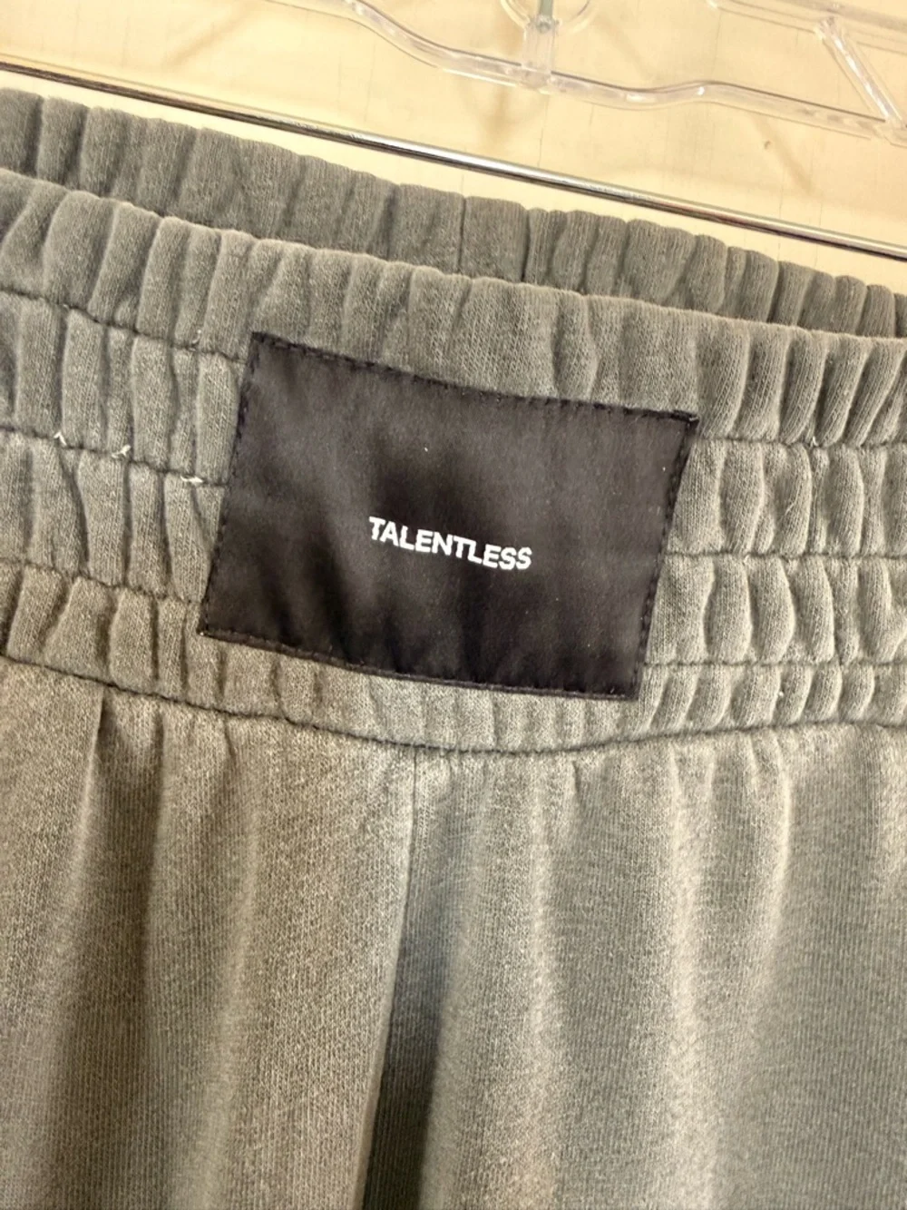 TALENTLESS Gray Elastic-Waist Sweatpants - Picture 3 of 5
